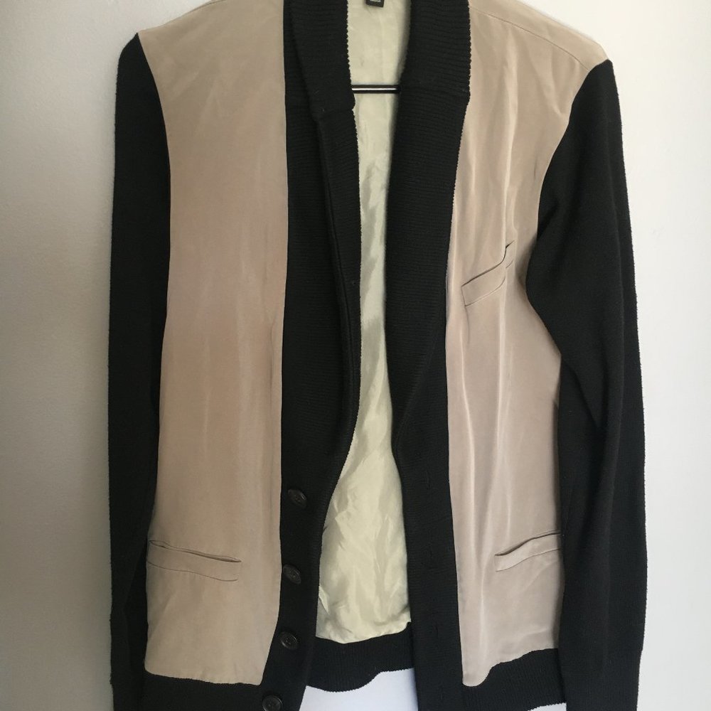 Elizabeth & James Silk Cardigan, Size S